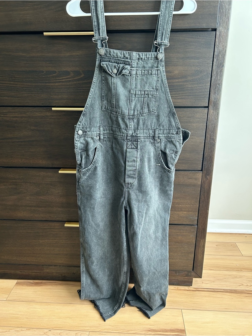 We The Free grey/ black overalls